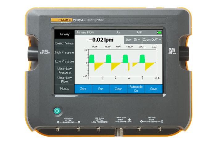 VT900A Analisador de Fluxo de Gás Testador de Ventilador